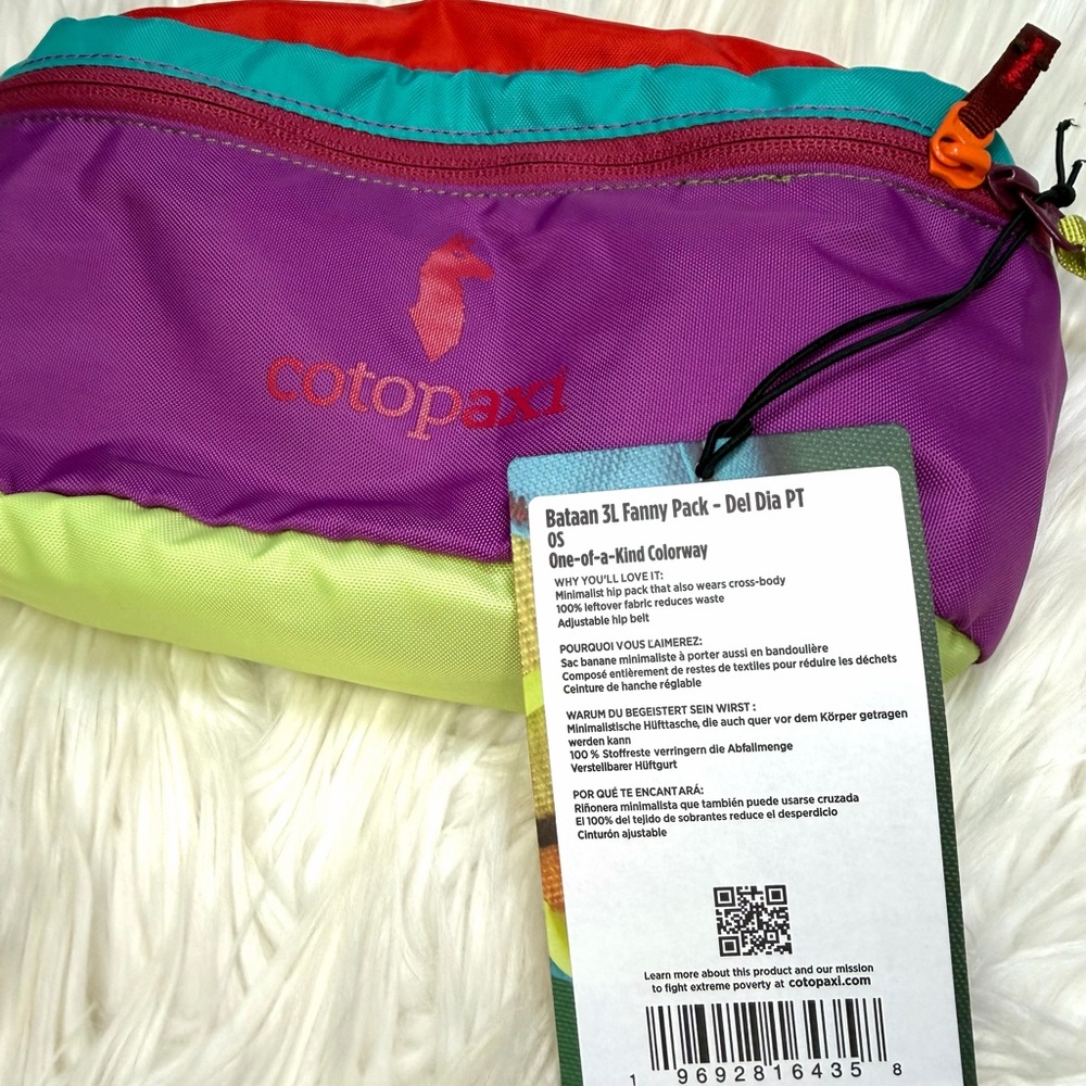 Cotopaxi Bataan 3L Fanny Pack – Del Día - Picture 6 of 6